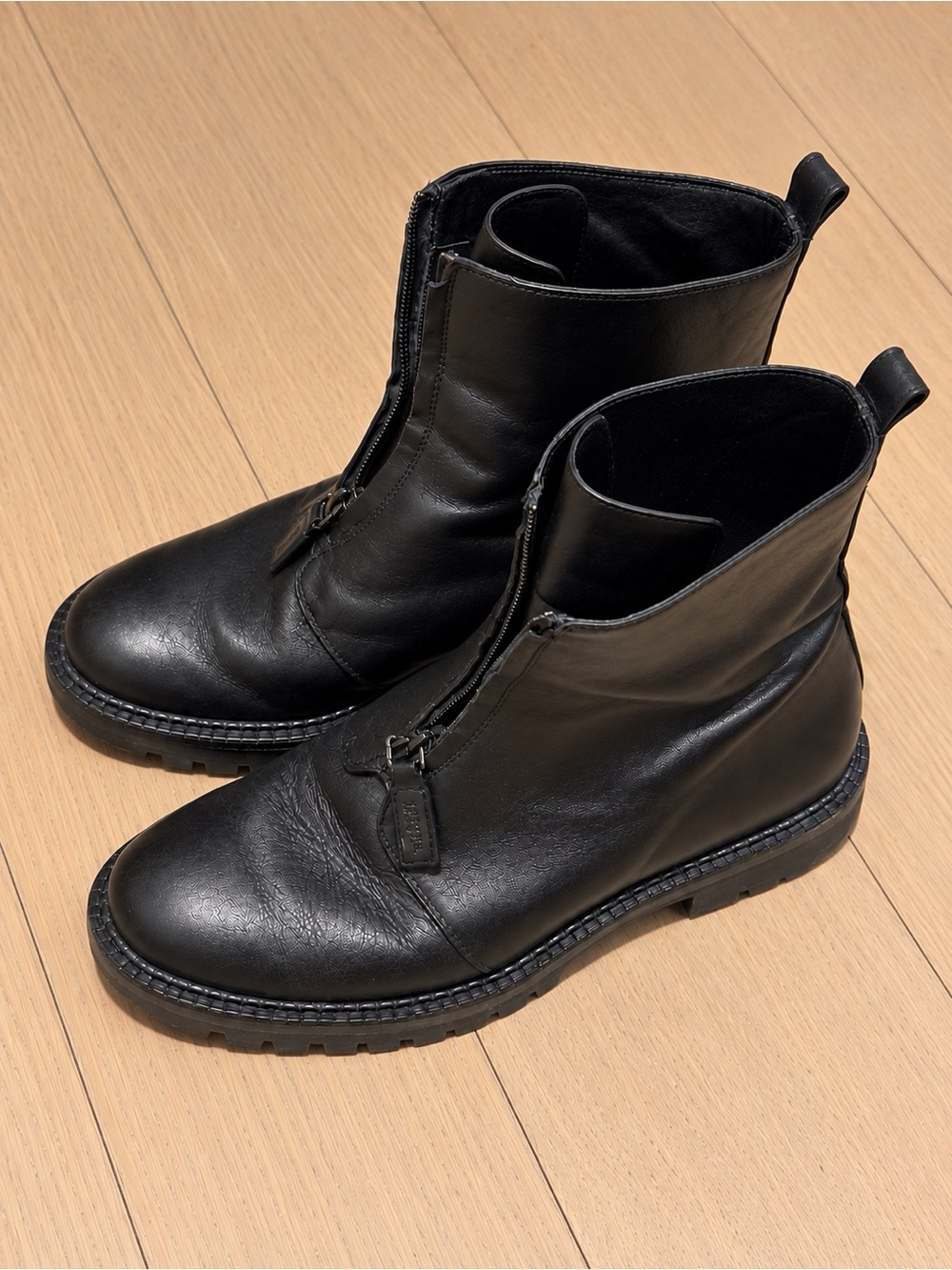 Vince Cabria Zip Front Boots